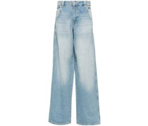 Weite Function High-Rise-Jeans