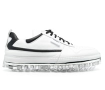Sneakers mit transparenter Sohle