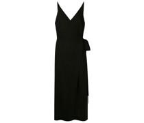 Wickelkleid mit V-Ausschnitt