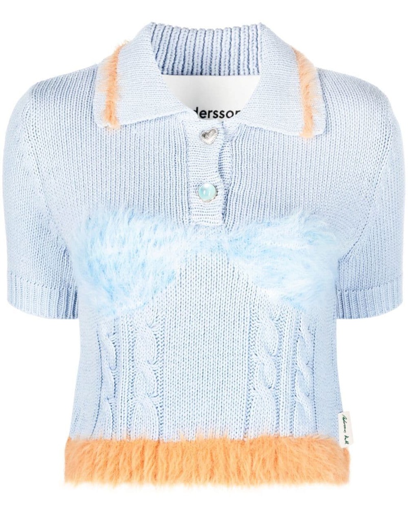 Andersson Bell Damen Gestricktes Poloshirt