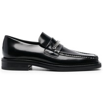 Loafer mit eckiger Kappe