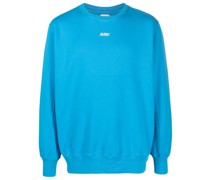 Sweatshirt mit beflocktem Logo