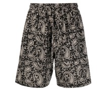Shorts mit Paisley-Print