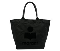 Shopper mit Logo-Print