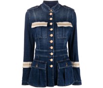 Jeansjacke mit Einsätzen