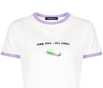 T-Shirt mit Slogan-Print