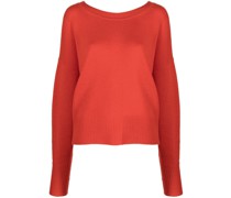 Kaschmirpullover mit Knopfdetail