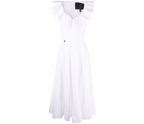 Midikleid mit Spitze