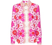 Maia floral-print long-sleeve shirt