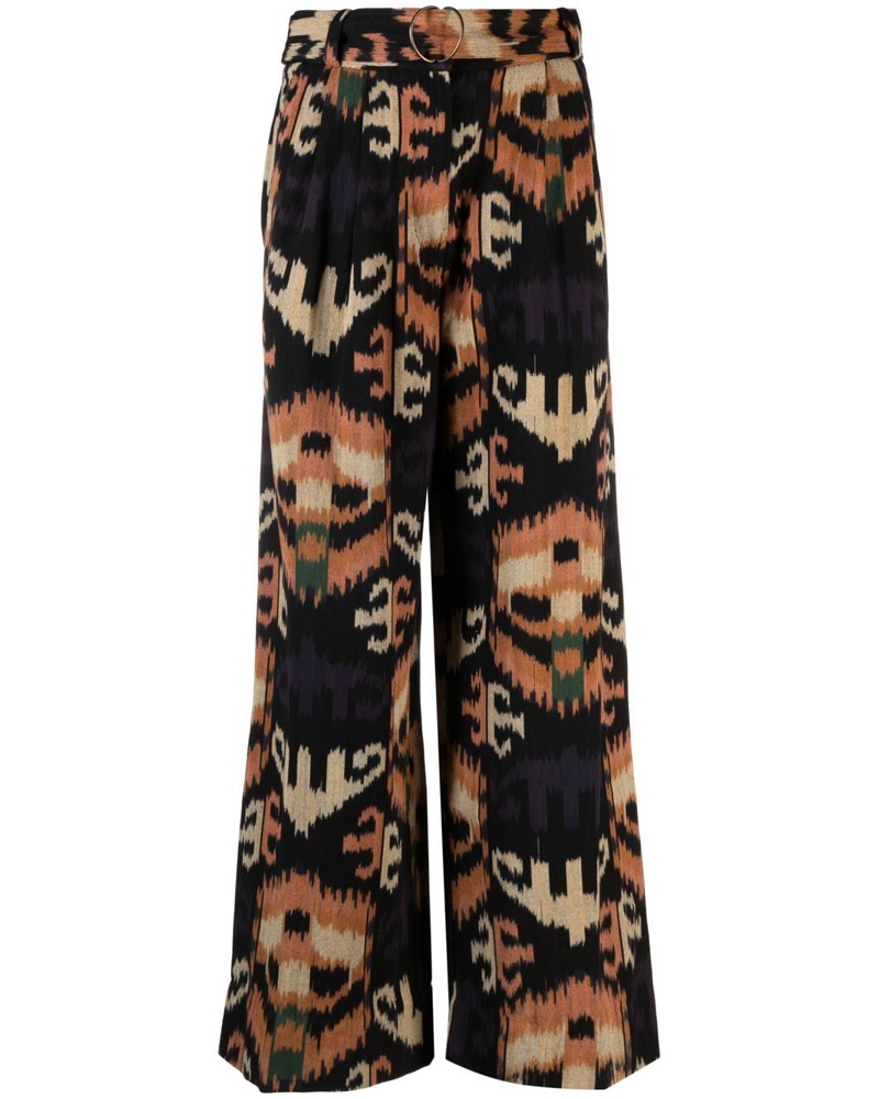 Ulla Johnson Damen Hose mit geometrischem Print