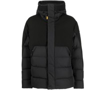 Gefütterte Jacke mit Logo-Patch