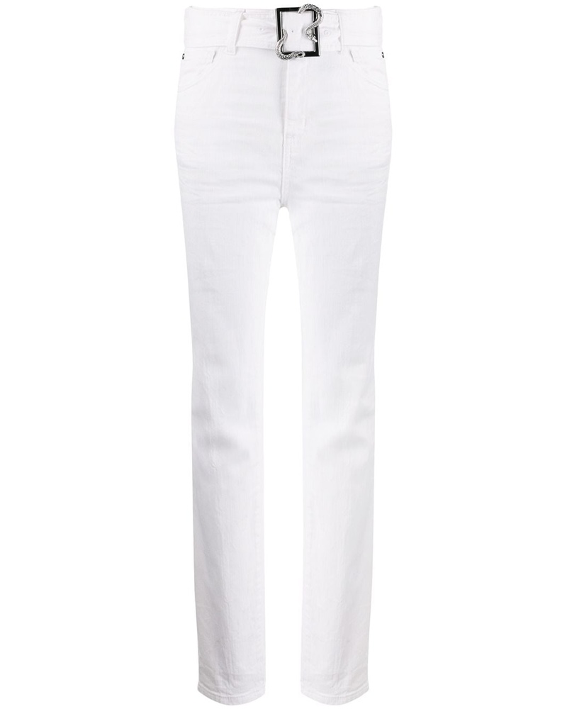 Just Cavalli Damen Hose mit Taillengürtel