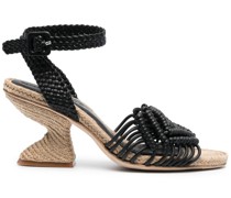Minerva 90mm leather sandals