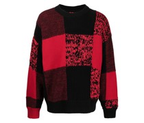 Karierter Pullover