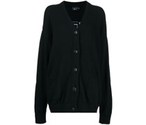 Cardigan mit Slogan