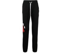 Jogginghose mit Logo-Print