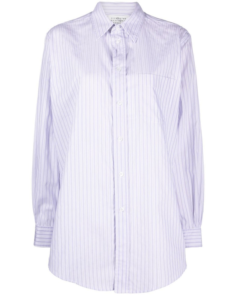 Maison Margiela Damen Hemd mit Streifen