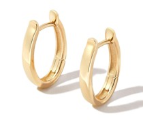 Klassische 14kt Gelbgoldcreolen