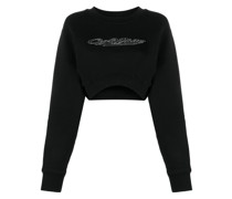 Bling Cropped-Sweatshirt