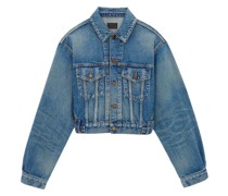 Vintage-Jeansjacke mit Waschung