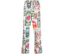 Hose mit Cartoon-Print