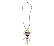 Smile Doll Halskette mit Perlen