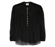 Kiledia cotton-blend blouse