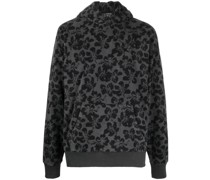 Hoodie mit Blumen-Print
