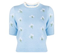 Pullover mit Stickerei