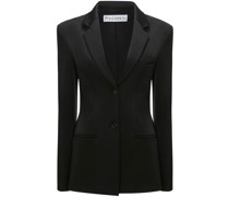 Blazer mit fallendem Revers