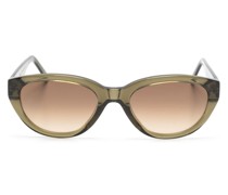 Tirana oval-frame sunglasses