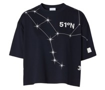 T-Shirt mit Sternbild-Print