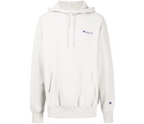 Hoodie mit Logo-Stickerei