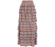 Dayane tiered maxi skirt