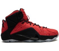 LeBron 12 EXT Red Paisley Sneakers