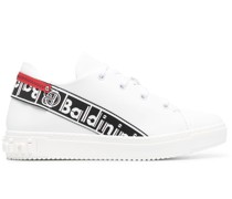 Sneakers mit Logo-Streifen
