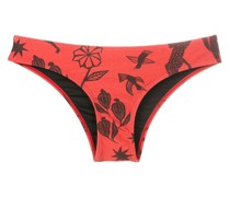 Waikiki graphic-print bikini bottoms