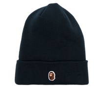 A BATHING APE® Beanie mit Logo-Patch