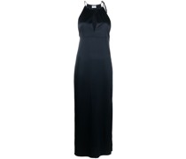 Kleid mit gerafftem Kragen