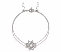 18kt Weißgoldarmband mit Diamanten