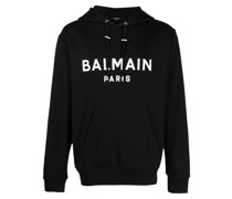 logo-print hoodie