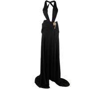 Kleid mit Brosche