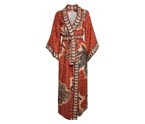 Bambala Kimono mit botanischem Print
