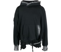 S-Strahoop Hoodie im Distressed-Look