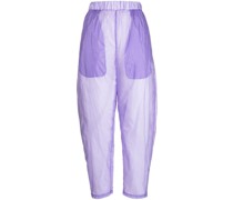 Hose mit transparentem Bund