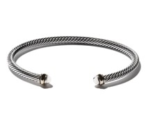 18kt Cable Classics Armband Gelbgold- und Sterlingsilber-Armband