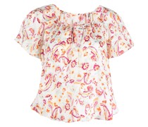Bluse mit Print