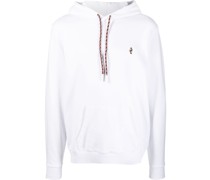 Hoodie mit Logo-Stickerei