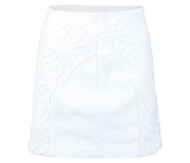 Cysa lace-appliqué miniskirt