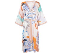 Kleid mit Kimono-Ärmeln